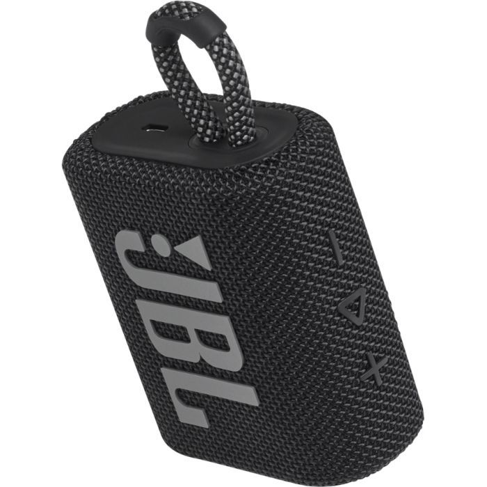 Акустична система JBL Go 3 Black (JBLGO3BLK) зображення 11