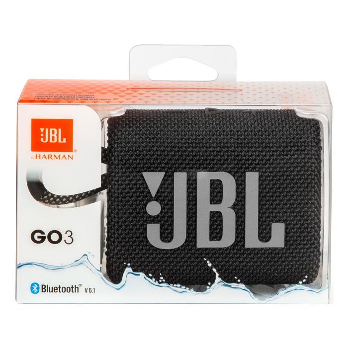 Акустична система JBL Go 3 Black (JBLGO3BLK) зображення 12