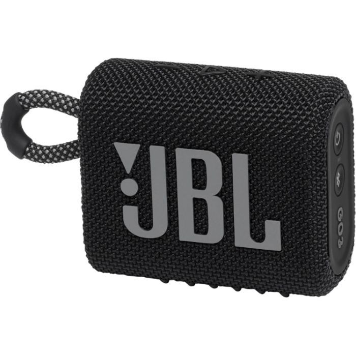 Акустична система JBL Go 3 Black (JBLGO3BLK) зображення 2