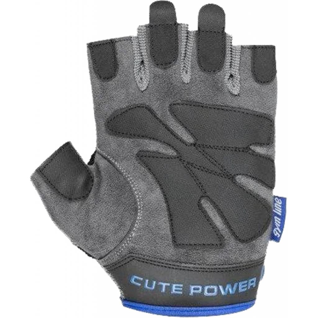Перчатки для фитнеса Power System Cute Power Woman PS-2560 S Blue (PS-2560_S_Blue) изображение 2