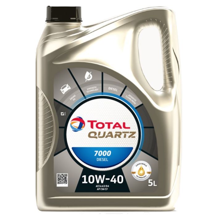 Моторное масло Total QUARTZ DIESEL 7000 10W-40 4л (TL 216682)