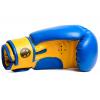 Боксерські рукавички PowerPlay 3004 JR 8oz Blue/Yellow (PP_3004JR_8oz_Blue/Yellow) зображення 3