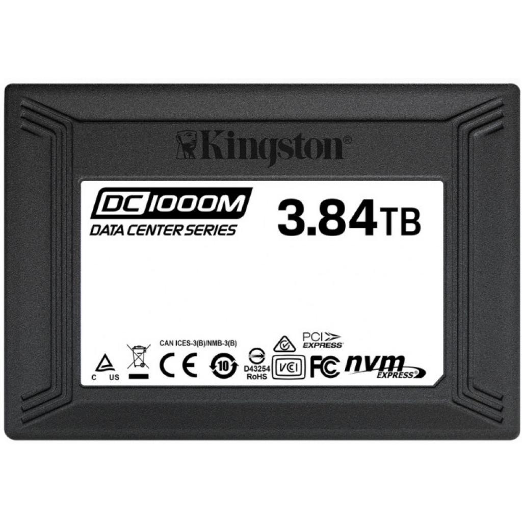 Накопичувач SSD U.2 2.5" 3.84GB Kingston (SEDC1000M/3840G)