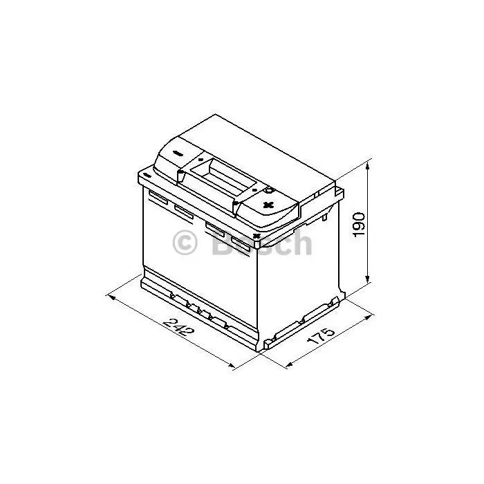 Акумулятор автомобільний Bosch 63А (0 092 S50 050) зображення 6