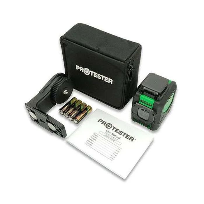 Лазерный нивелир Protester H360°/1V, зеленый луч (LL305G) изображение 3