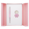 Ручка шариковая Langres набор ручка + брелок Star Розовый (LS.122014-10)