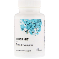 Фото - Вітаміни й мінерали Thorne Вітамін  Research B-Комплекс від Стресу, Stress B-Complex, 60 капсул 