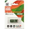 USB флеш накопичувач Mibrand 4GB Сhameleon Light Green USB 2.0 (MI2.0/CH4U6LG) зображення 2
