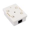 Компьютерная розетка RJ45x1 UTP cat.5e 8P8C Vinga (VCPRJ45O1NE) изображение 3