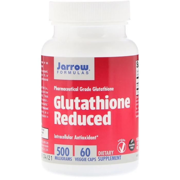 Аминокислота Jarrow Formulas Глутатион восстановленный, 500 мг, Glutathione Reduced, 60 (JRW-15039)