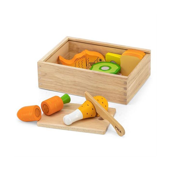 Ігровий набір Viga Toys іграшкові продукти Обід (44542)