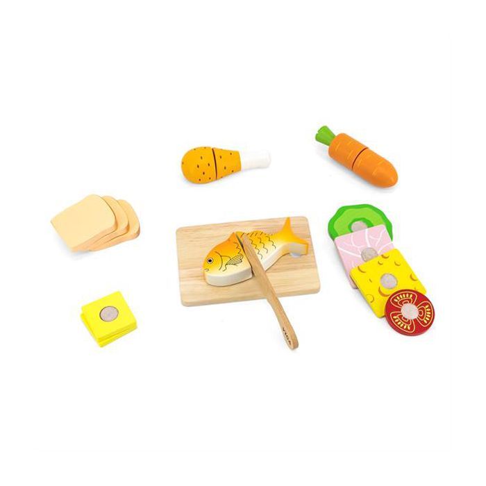 Ігровий набір Viga Toys іграшкові продукти Обід (44542) зображення 2