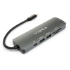 Концентратор Vinga USB Type-C 3.1 to HDMI+USB3.0+USB 2.0+SD/microSD+PD 6in1 (VHC6) зображення 2