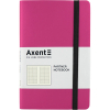 Блокнот Axent Partner Soft, 125х195, 96арк, кліт, рожевий (8206-10-A)