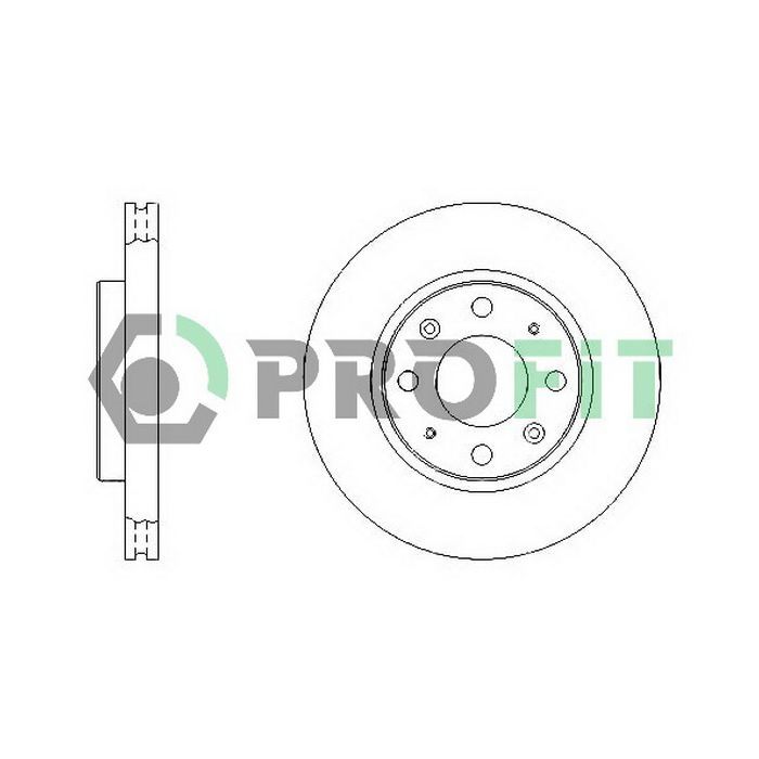 Тормозной диск Profit 5010-1528