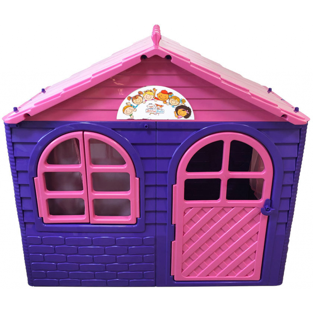 Ігровий будиночок Active Baby фіолетово-рожевий (01-02550/0102) зображення 2