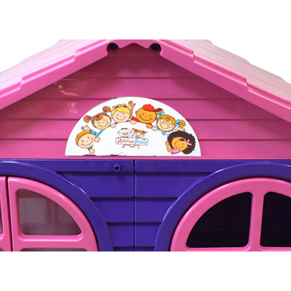 Игровой домик Active Baby фиолетово-розовый (01-02550/0102) изображение 4