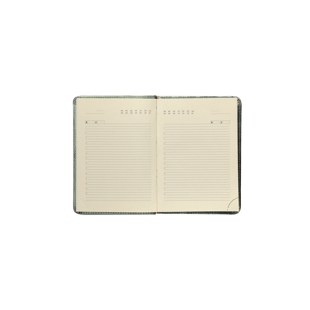 Тижневик Buromax недатований Touch Me А6 з шт. шкіри на 288 сторінок Фіолетов (BM.2614-07) зображення 7