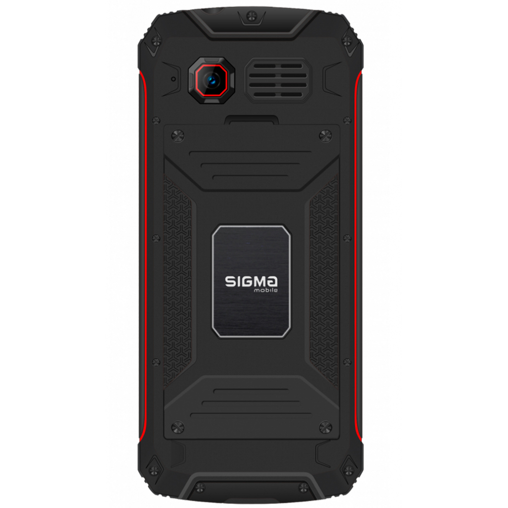 Мобильный телефон Sigma X-treme PR68 Black Red (4827798122129) изображение 2