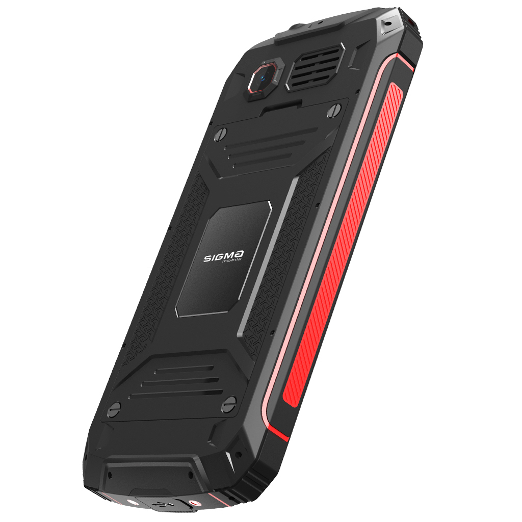 Мобильный телефон Sigma X-treme PR68 Black Red (4827798122129) изображение 4