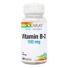 Вітамін Solaray Вітамін B2, 100 Мг, 100 капсул (SOR04327)