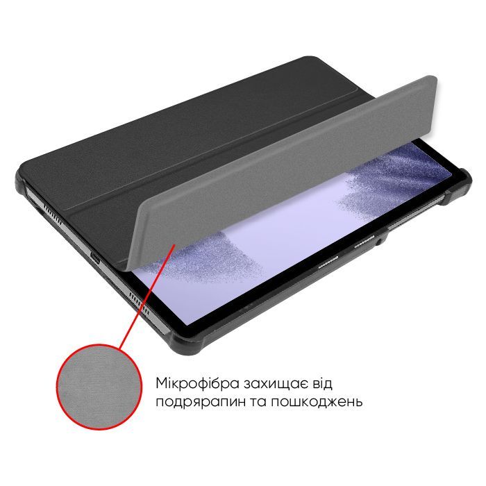 Чехол для планшета AirOn Premium Samsung Galaxy Tab A7 LITE T220/T225 Black + film (4822352781064) изображение 6