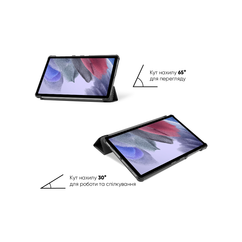 Чехол для планшета AirOn Premium Samsung Galaxy Tab A7 LITE T220/T225 Black + film (4822352781064) изображение 7
