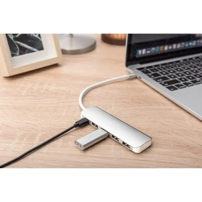 Концентратор Digitus USB Type-C, 4xUSB 3.0 (DA-70242-1) изображение 11