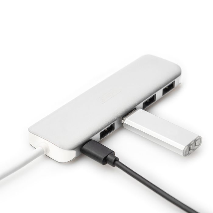 Концентратор Digitus USB Type-C, 4xUSB 3.0 (DA-70242-1) изображение 4