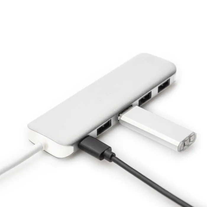 Концентратор Digitus USB Type-C, 4xUSB 3.0 (DA-70242-1) изображение 4