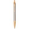 Ручка шариковая Parker IM 17 Premium Warm Silver GT BP (24 132)