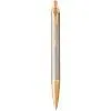 Ручка шариковая Parker IM 17 Premium Warm Silver GT BP (24 132)