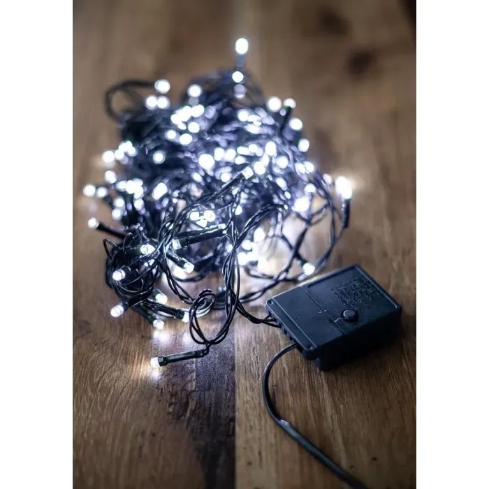 Гирлянда BPNY White 160 LED, 10М, 8 функций, 220V, 9.6W (102950) изображение 3