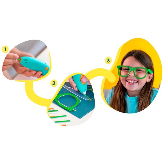 3D - ручка 3Doodler Start Plus - КРЕАТИВ (72 стержня) (SPLUS) изображение 3