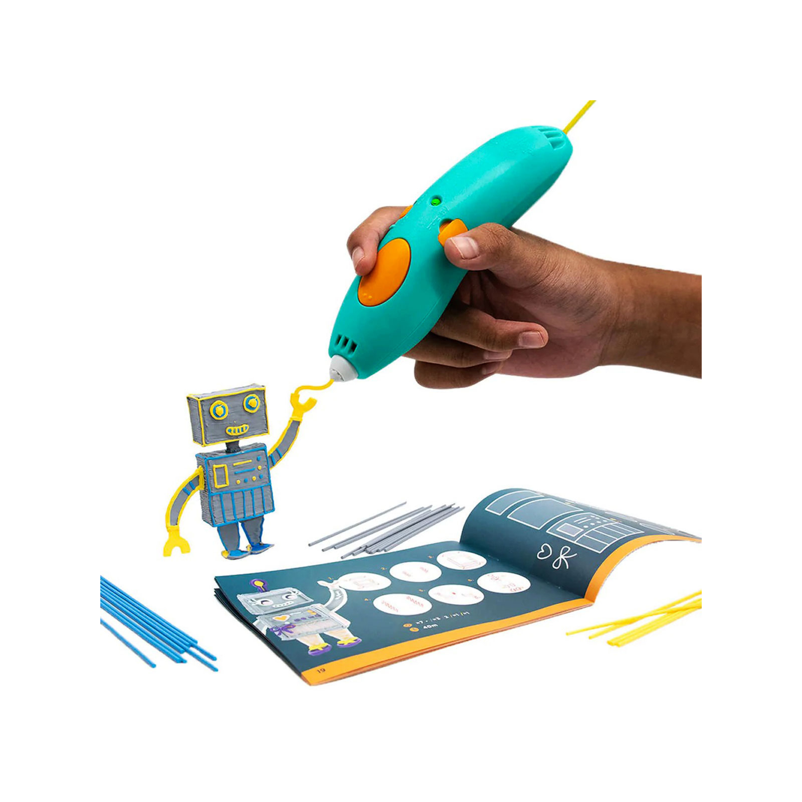 3D - ручка 3Doodler Start Plus - КРЕАТИВ (72 стержня) (SPLUS) изображение 4
