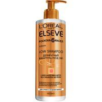 Шампунь Elseve Low Shampoo 3 в 1 Роскошь 6 масел 400 мл (3600523581641)