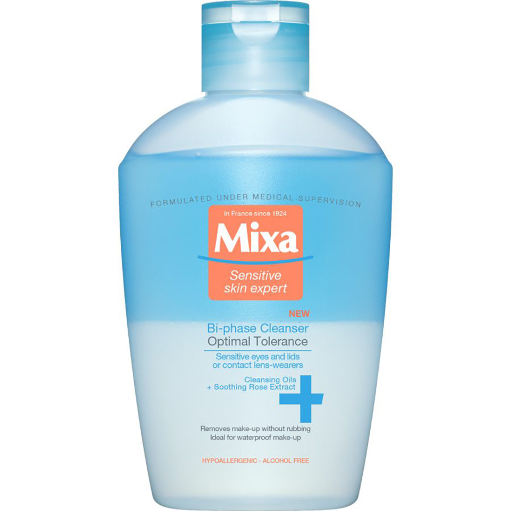 Гель для умывания Mixa Hydrating для снятия макияжа с глаз 125 мл (3600550305036)