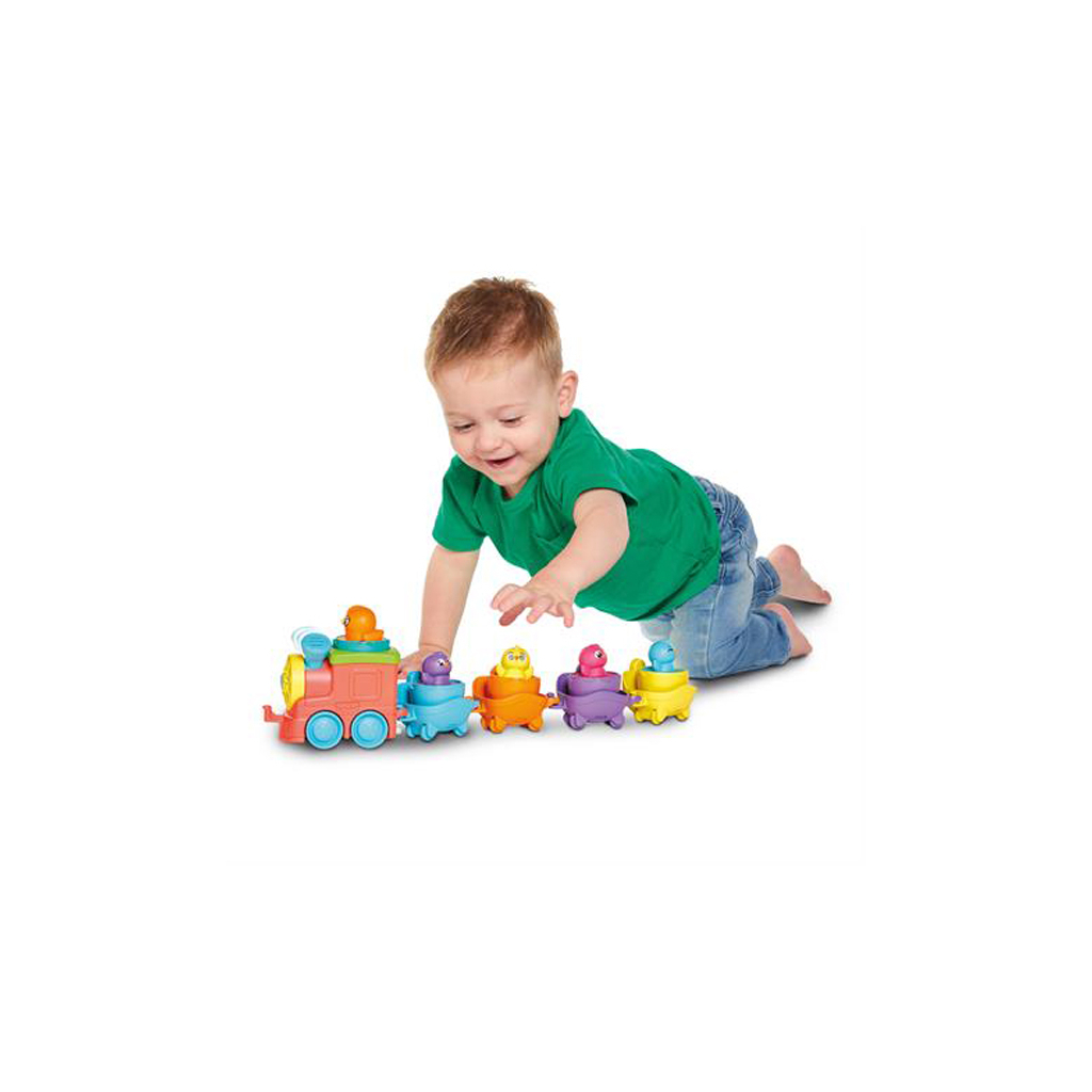 Развивающая игрушка Toomies Поезд с аттракционом (E73099) изображение 8