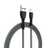Дата кабель USB 2.0 AM to Lightning 1.0m ColorWay (CW-CBUL041-GR) зображення 2