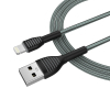 Дата кабель USB 2.0 AM to Lightning 1.0m ColorWay (CW-CBUL041-GR) изображение 3