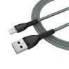 Дата кабель USB 2.0 AM to Lightning 1.0m ColorWay (CW-CBUL041-GR) зображення 3