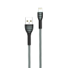 Дата кабель USB 2.0 AM to Lightning 1.0m ColorWay (CW-CBUL041-GR) изображение 4