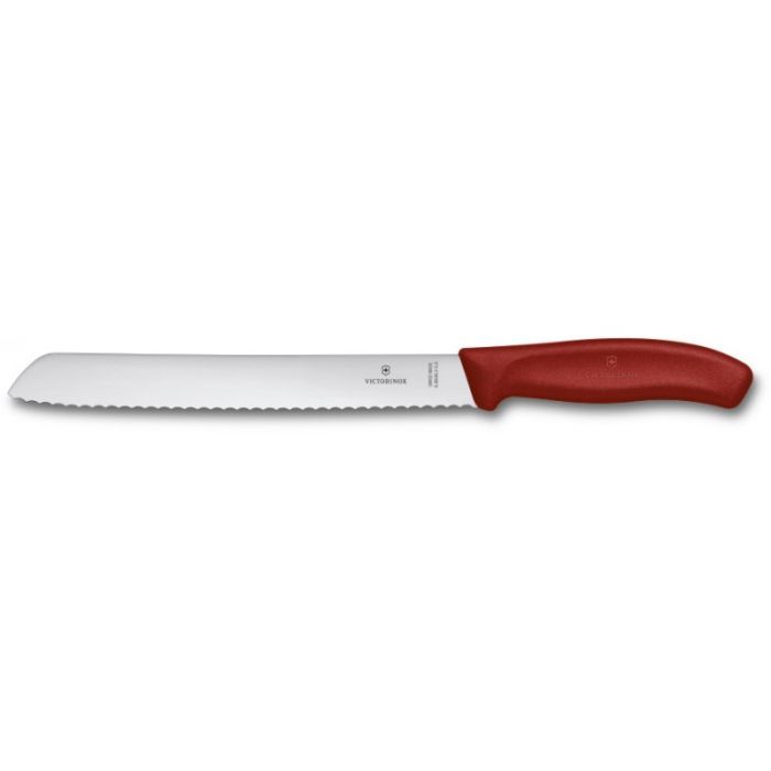 Кухонний ніж Victorinox SwissClassic Bread 21 см Serrated Red (6.8631.21B) зображення 2