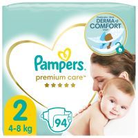 Підгузки Pampers Premium Care Mini Розмір 2 (4-8 кг) 94 шт (8001841104911)