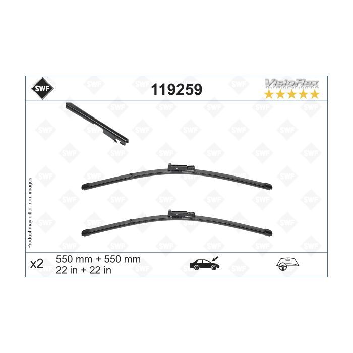 Щетка стеклоочистителя SWF 119259