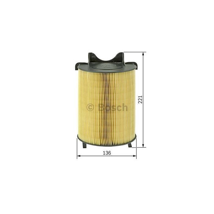 Повітряний фільтр для автомобіля Bosch 1 457 433 576 зображення 5