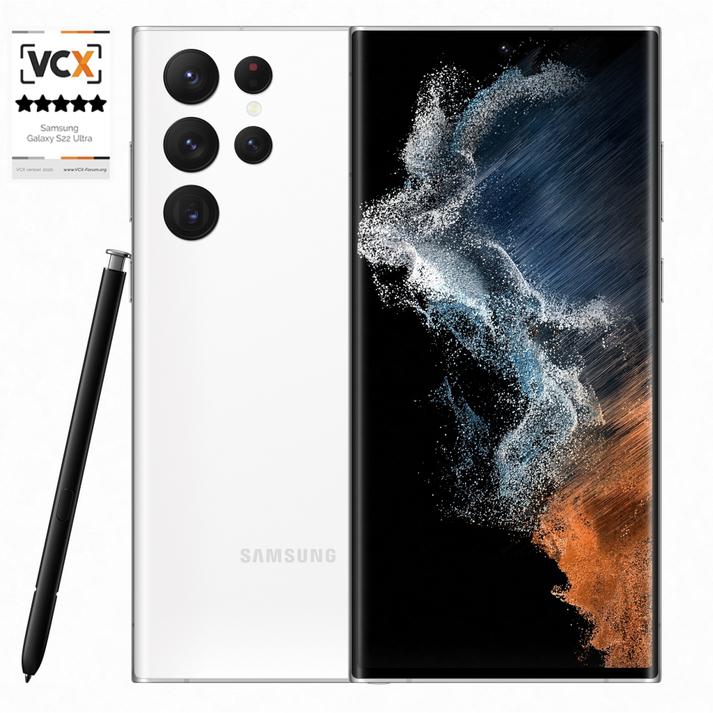 Мобільний телефон Samsung Galaxy S22 Ultra 5G 12/256Gb White (SM-S908BZWGSEK)