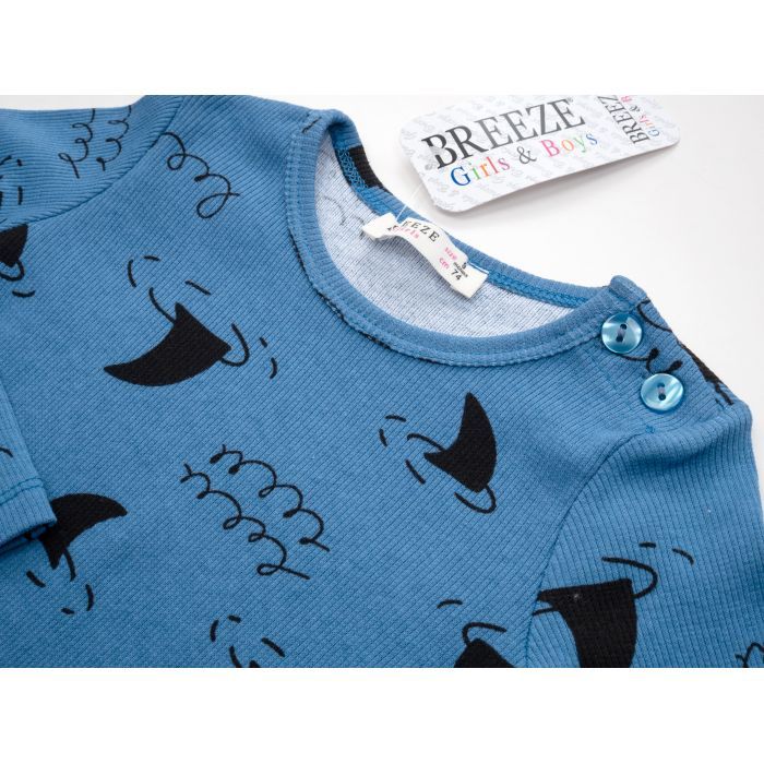 Кофта дитяча Breeze з довгим рукавом (17040-80B-blue) зображення 3