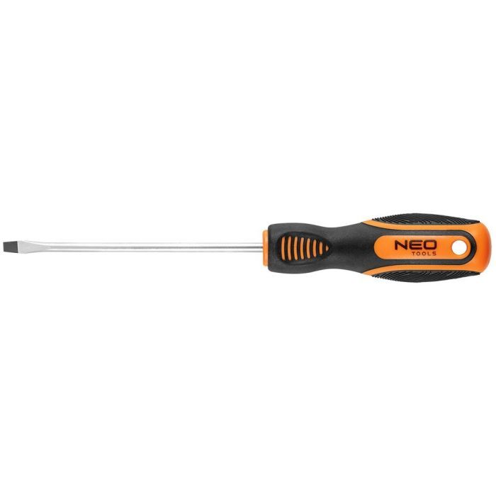 Отвертка Neo Tools шлицевая 4x100 мм, CrV (04-172)