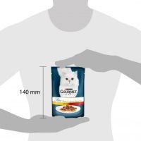 Вологий корм для кішок Purina Gourmet Perle Duo. З куркою і яловичиною в підливі 85г (7613033574702) зображення 5